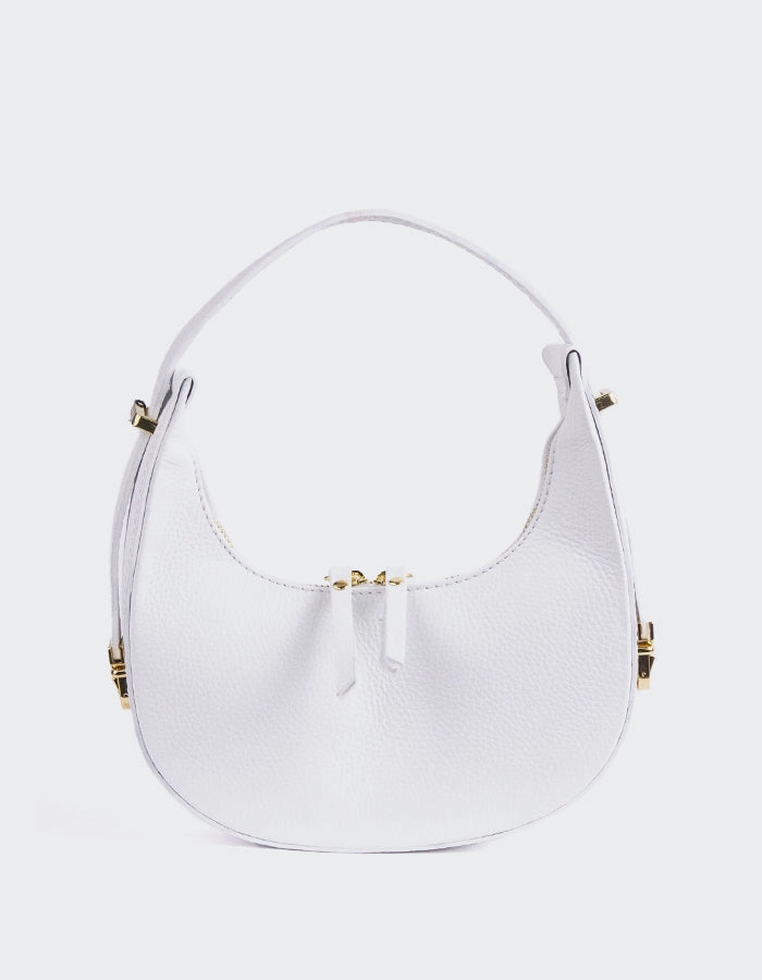 Josette White Leather