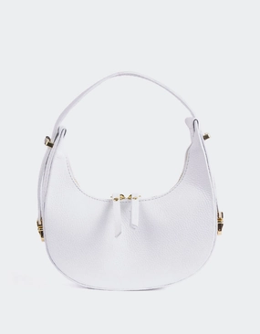 Josette White Leather
