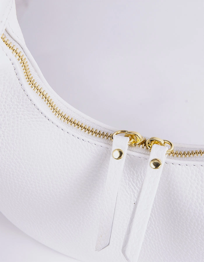 Josette White Leather