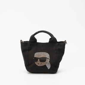 Karl Lagerfeld Ikon Rhinestone Crossbody Bag