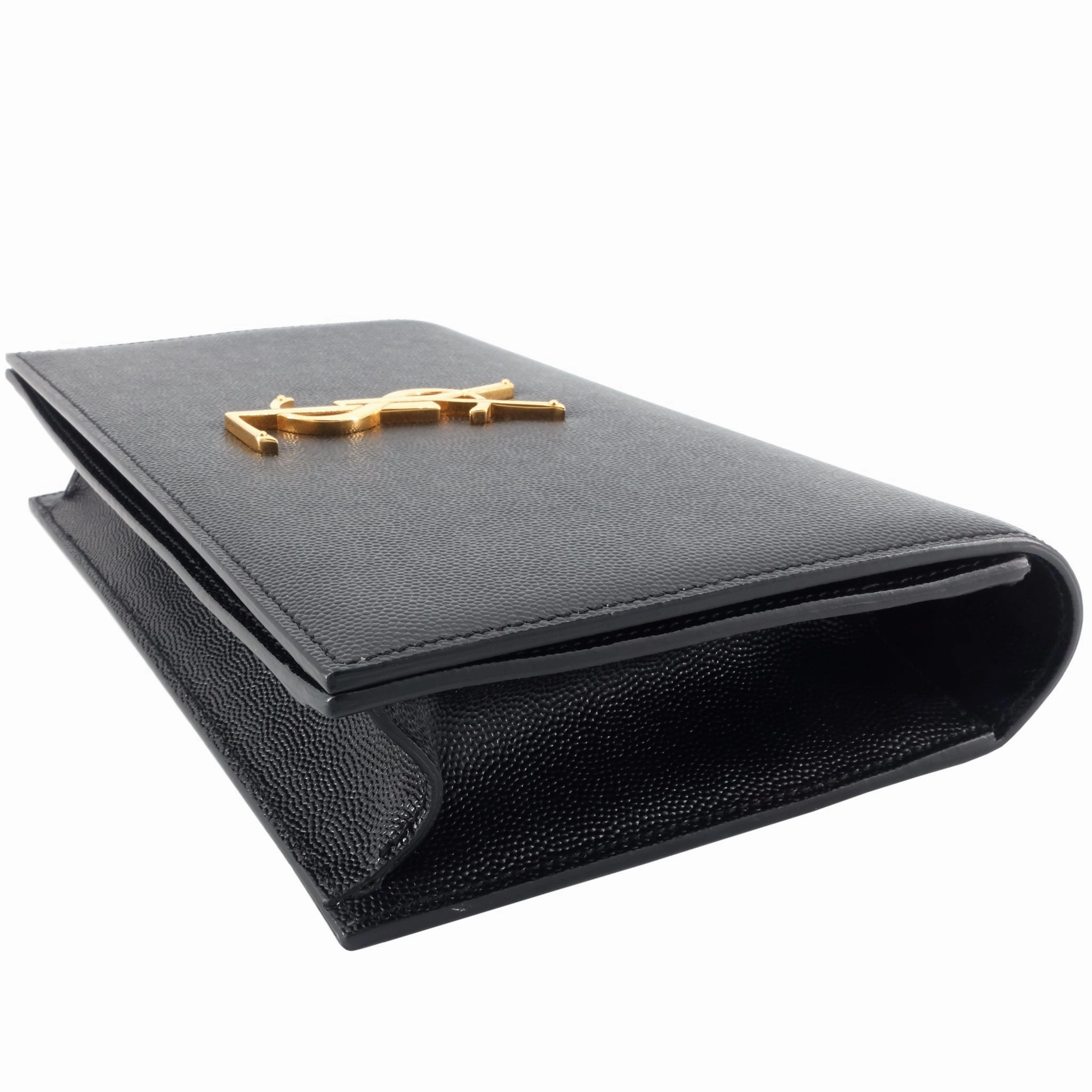 Kate Classic Grain de Poudre Monogram Clutch Bag
