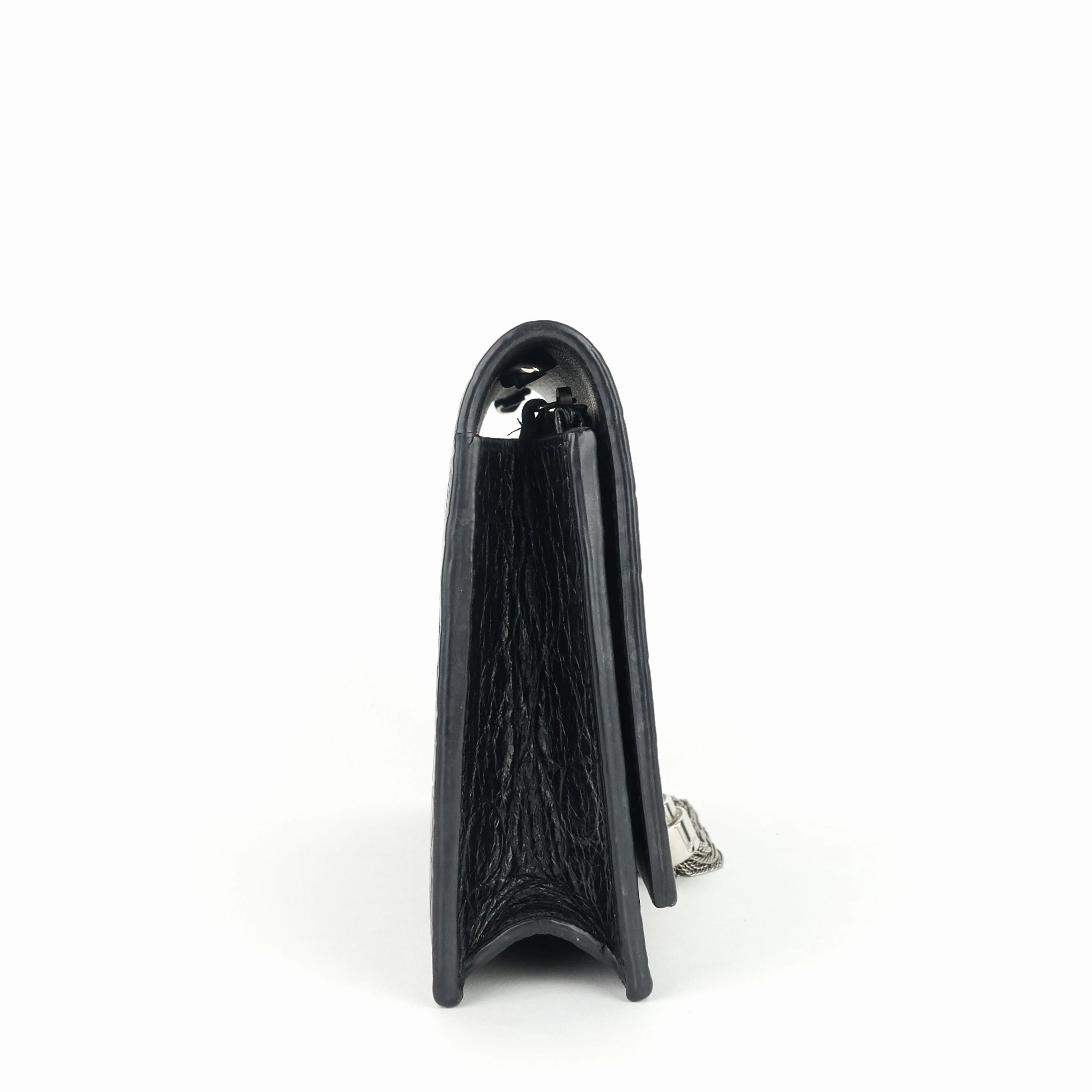 Kate Croc Embossed Calfskin Bag