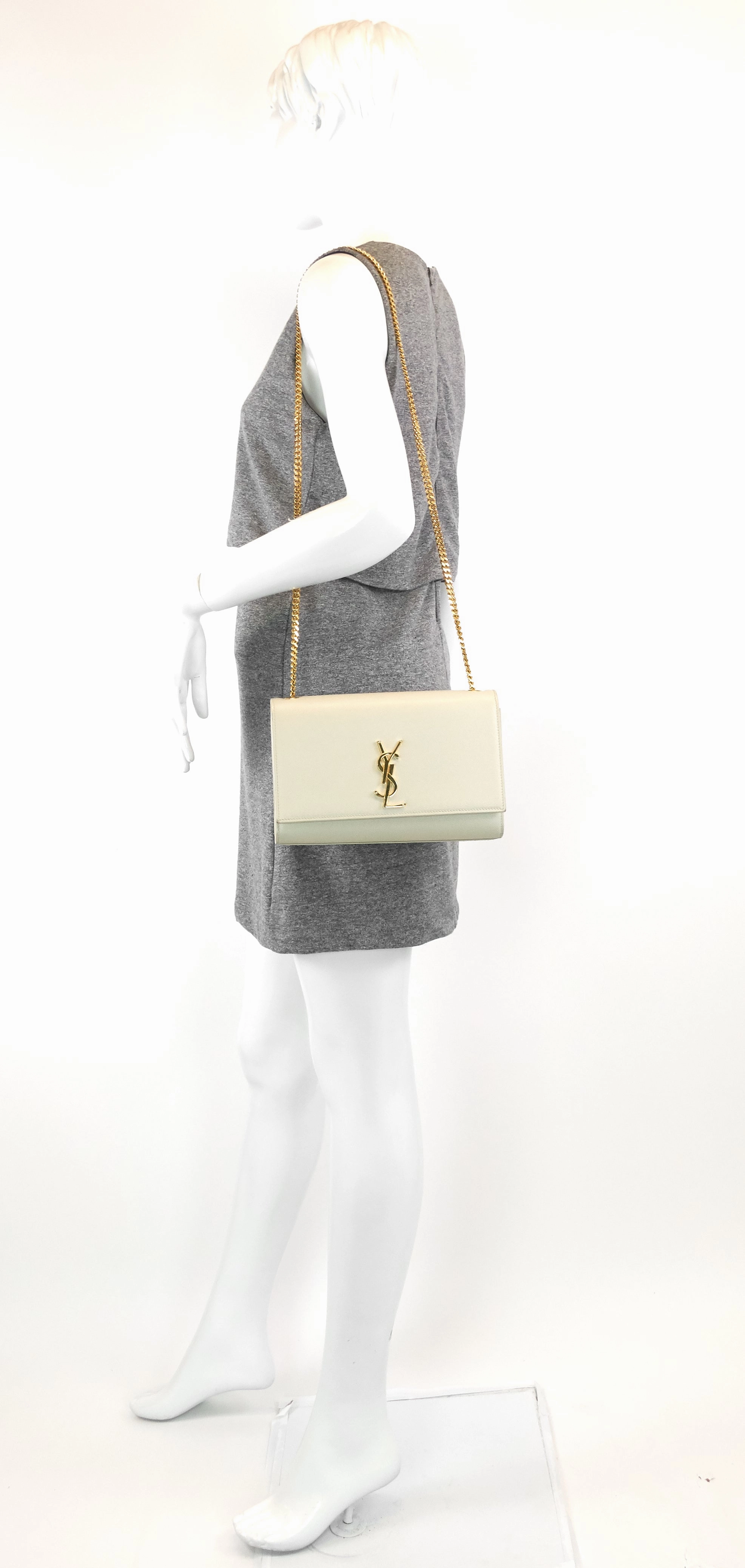 Kate Medium Grain de Poudre Leather Bag