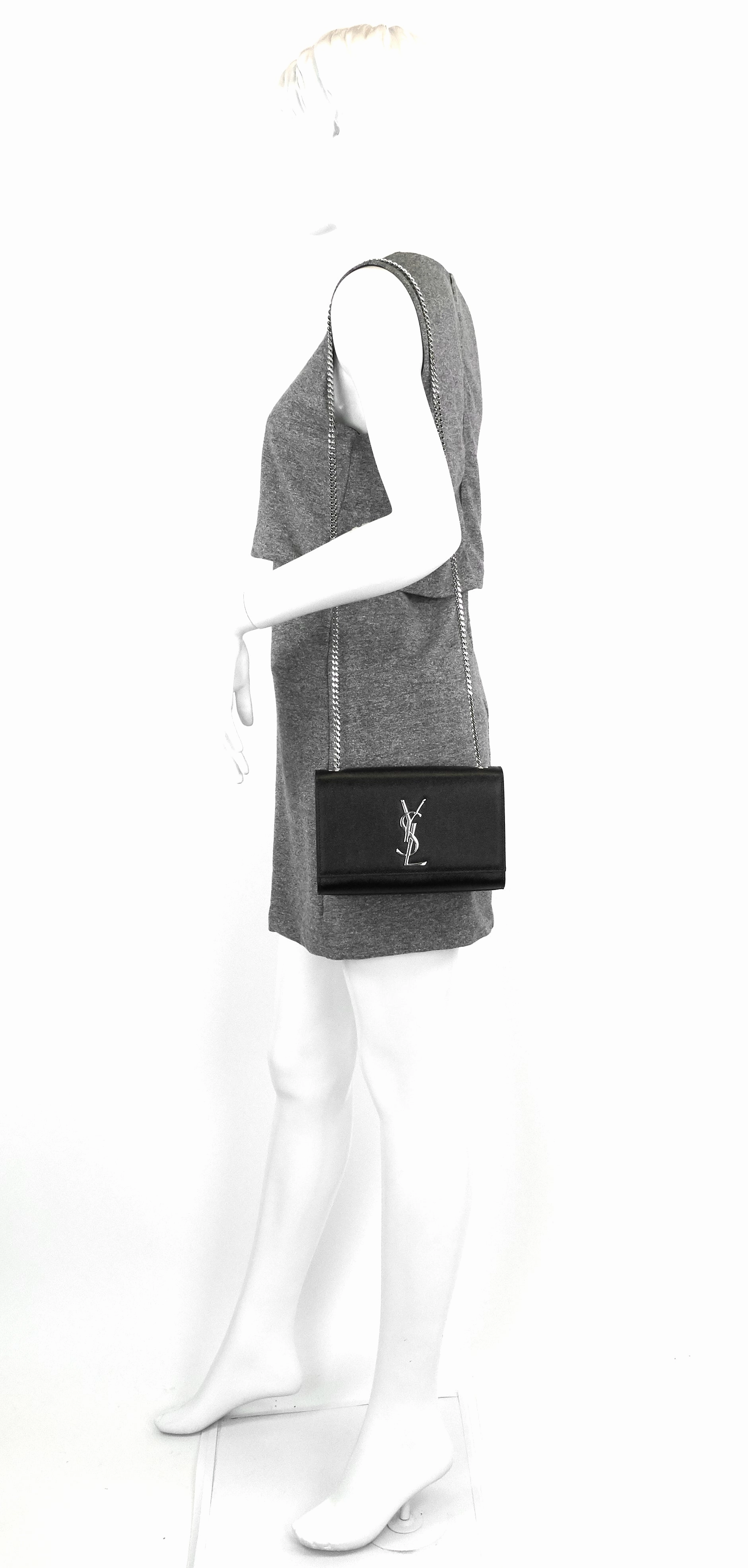 Kate Small Pebbled Leather Shoulder Bag