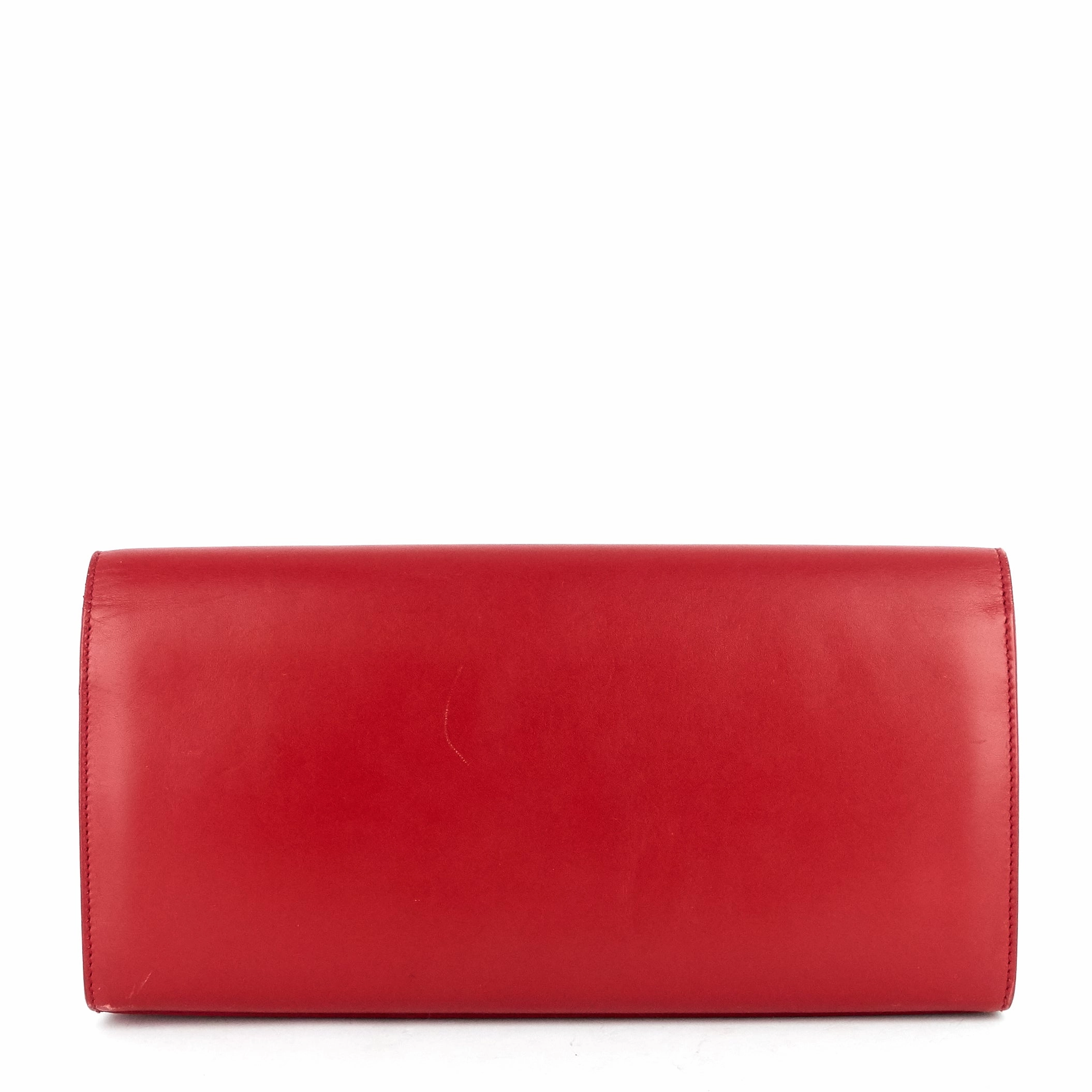 Kate Smooth Calfskin Clutch Bag