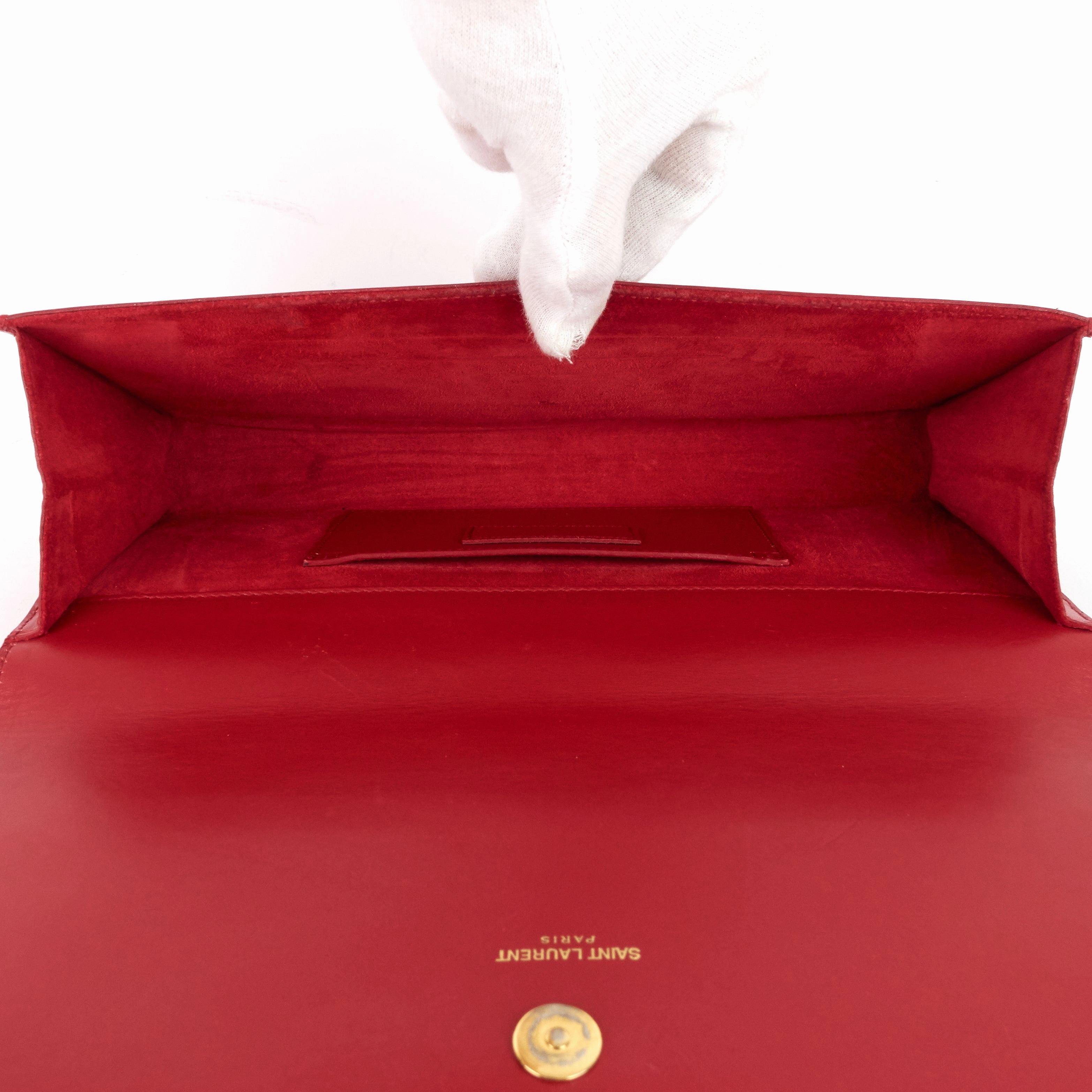 Kate Smooth Calfskin Clutch Bag