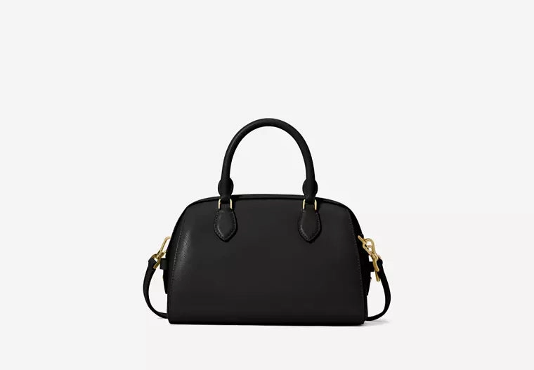 Kate Spade Madison Saffiano Leather Duffle Crossbodybag-Black
