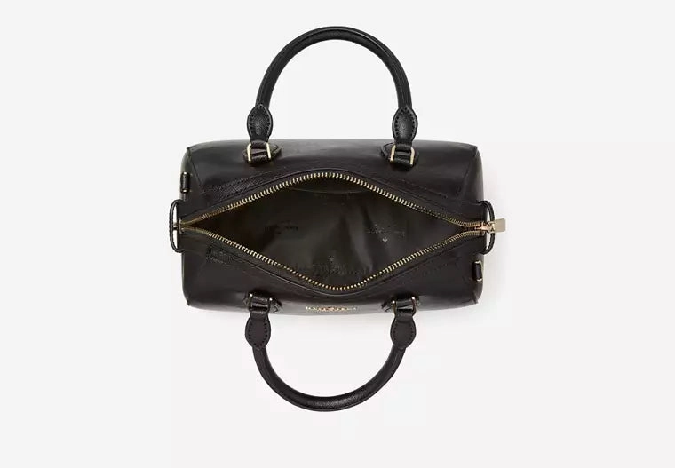 Kate Spade Madison Saffiano Leather Duffle Crossbodybag-Black