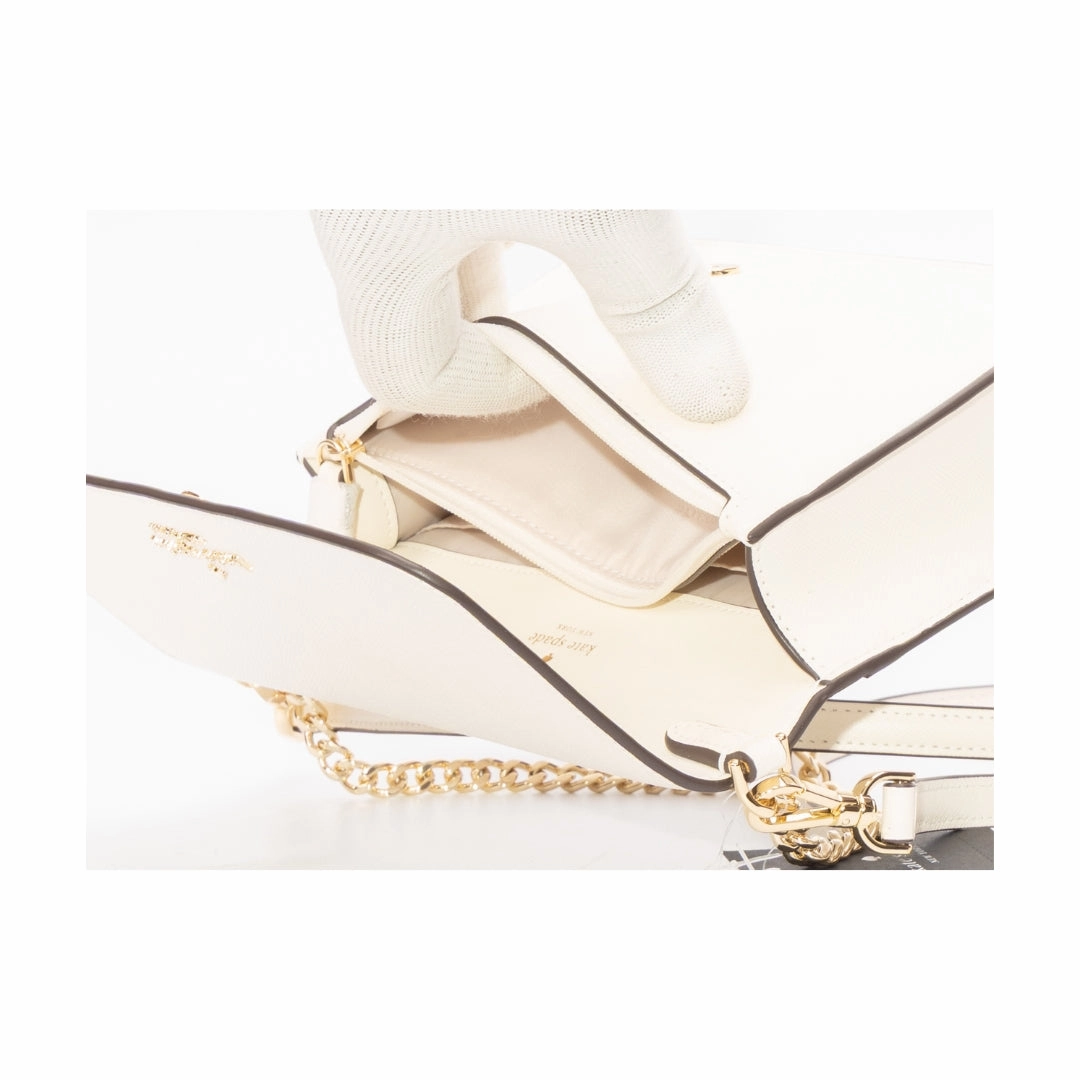 Kate Spade Madison Saffiano Leather Small Flap Crossbody Bag
