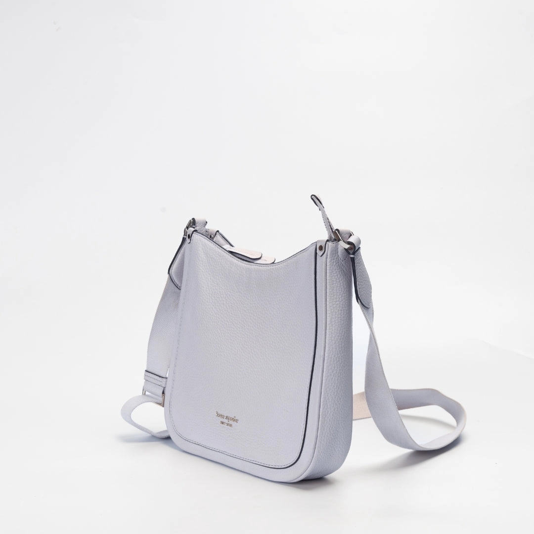 Kate Spade Roulette Lilac Leather Crossbody Bag