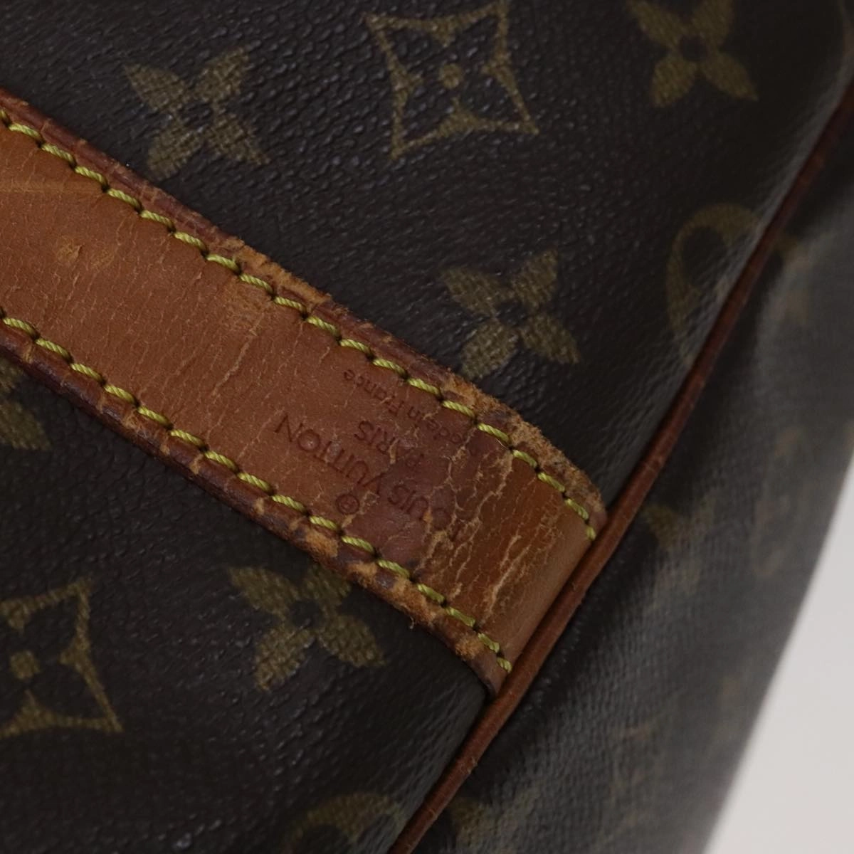 Keepall Bandouliere Canvas Travel Bag with Shoulder Strap