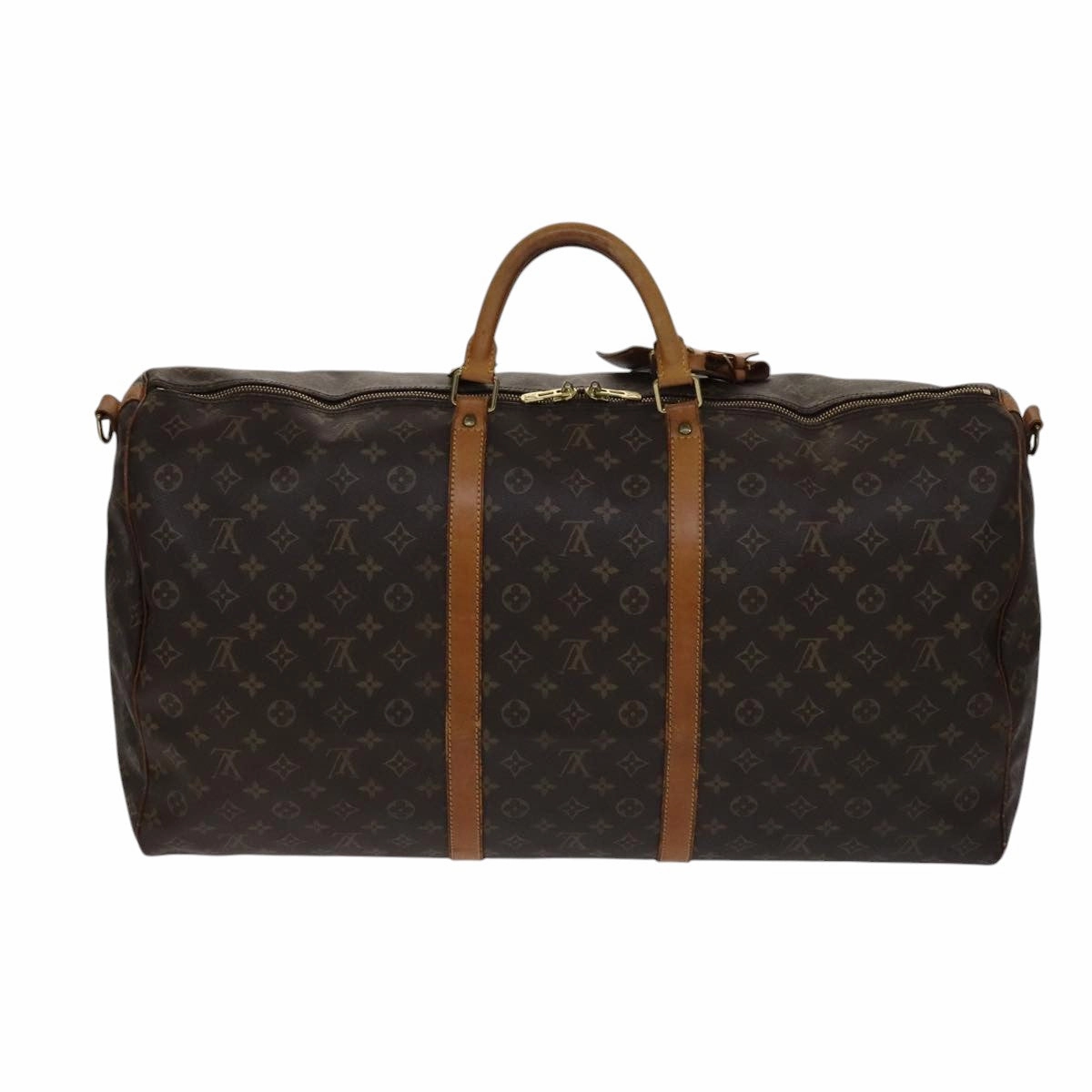Keepall Bandouliere Canvas Travel Bag with Shoulder Strap