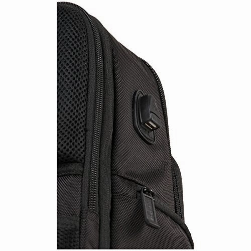Kenneth Cole Reaction 1680D Polyester Checkpoint Friendly 15.6" Computer Backpack With Usb Port &