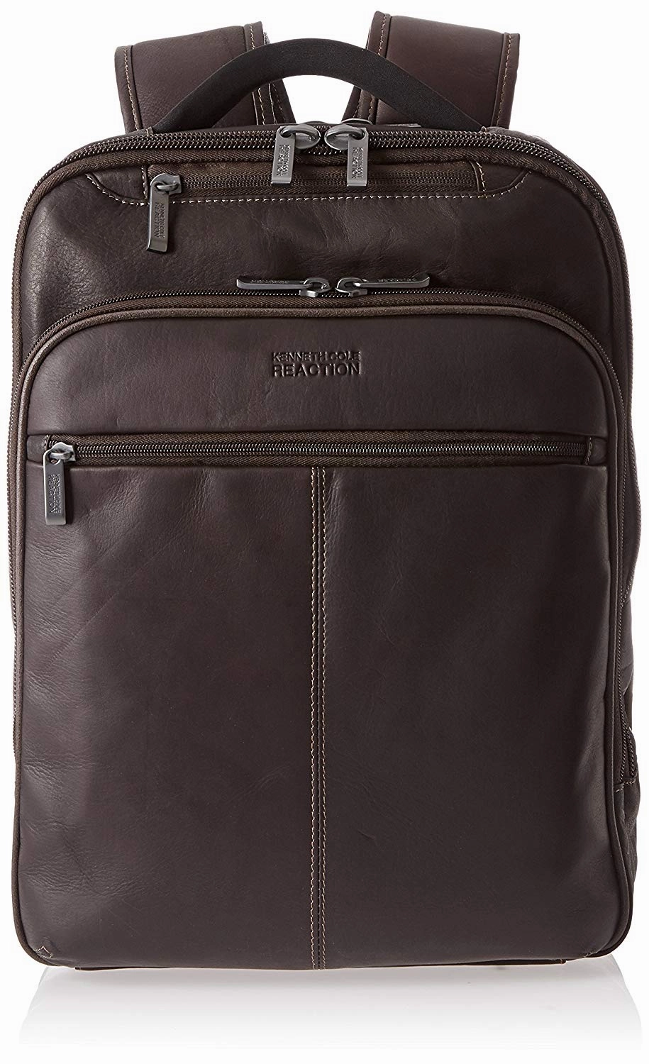 Kenneth Cole Reaction Back-Stage Access Slim Colombian Leather TSA Checkpoint-Friendly 16" Laptop & Tablet Travel Business