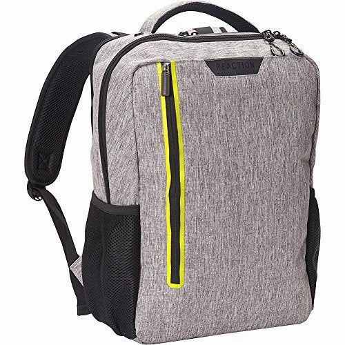 Kenneth Cole Reaction Dual Compartment 15.6" (RFID) Laptop Backpack Charcoal One Size