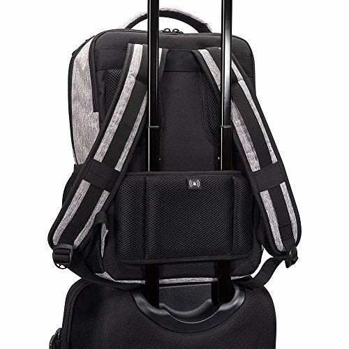 Kenneth Cole Reaction Dual Compartment 15.6" (RFID) Laptop Backpack Charcoal One Size