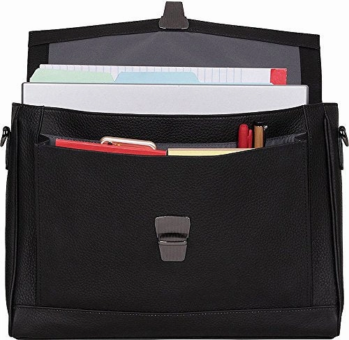 Kenneth Cole Reaction Men'S Modern Port-Sonality - Computer Portfolio Black Briefcase
