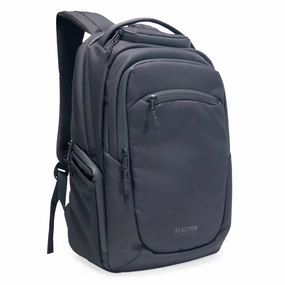 Kenneth Cole Reaction Parker 16" Polyester Laptop and Tablet Backpack with removable 16" laptop sleeve