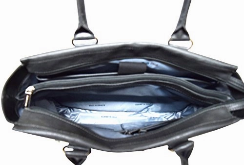 Kenneth Cole Reaction Tote and Tie Single Gusset Top Zip Computer Carry On Tote (Charcoal)
