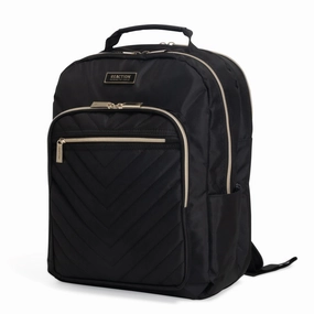 Kenneth Cole Reaction Women's Chelsea Backpack Chevron Quilted 15" Laptop Backpack