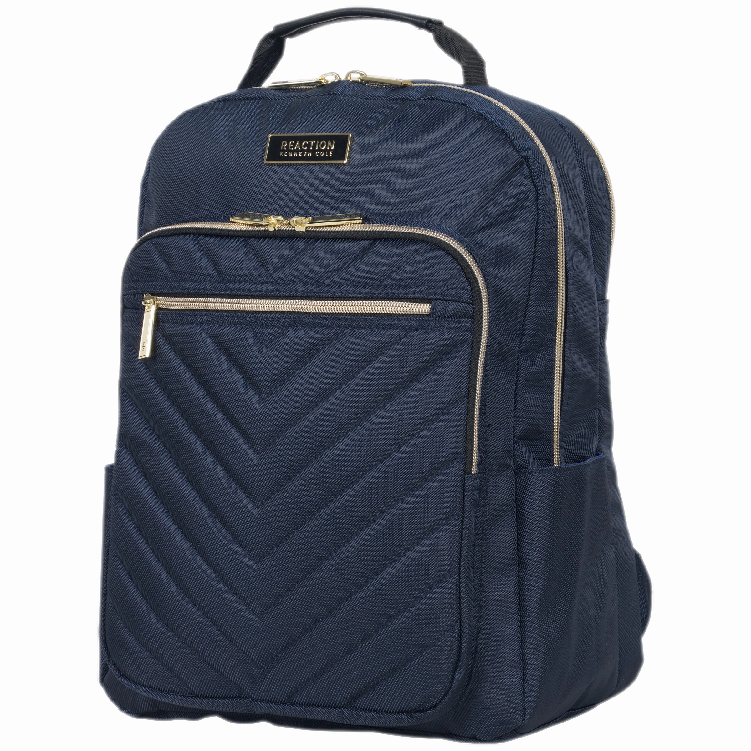 Kenneth Cole Reaction Women's Chelsea Backpack Chevron Quilted 15" Laptop Backpack