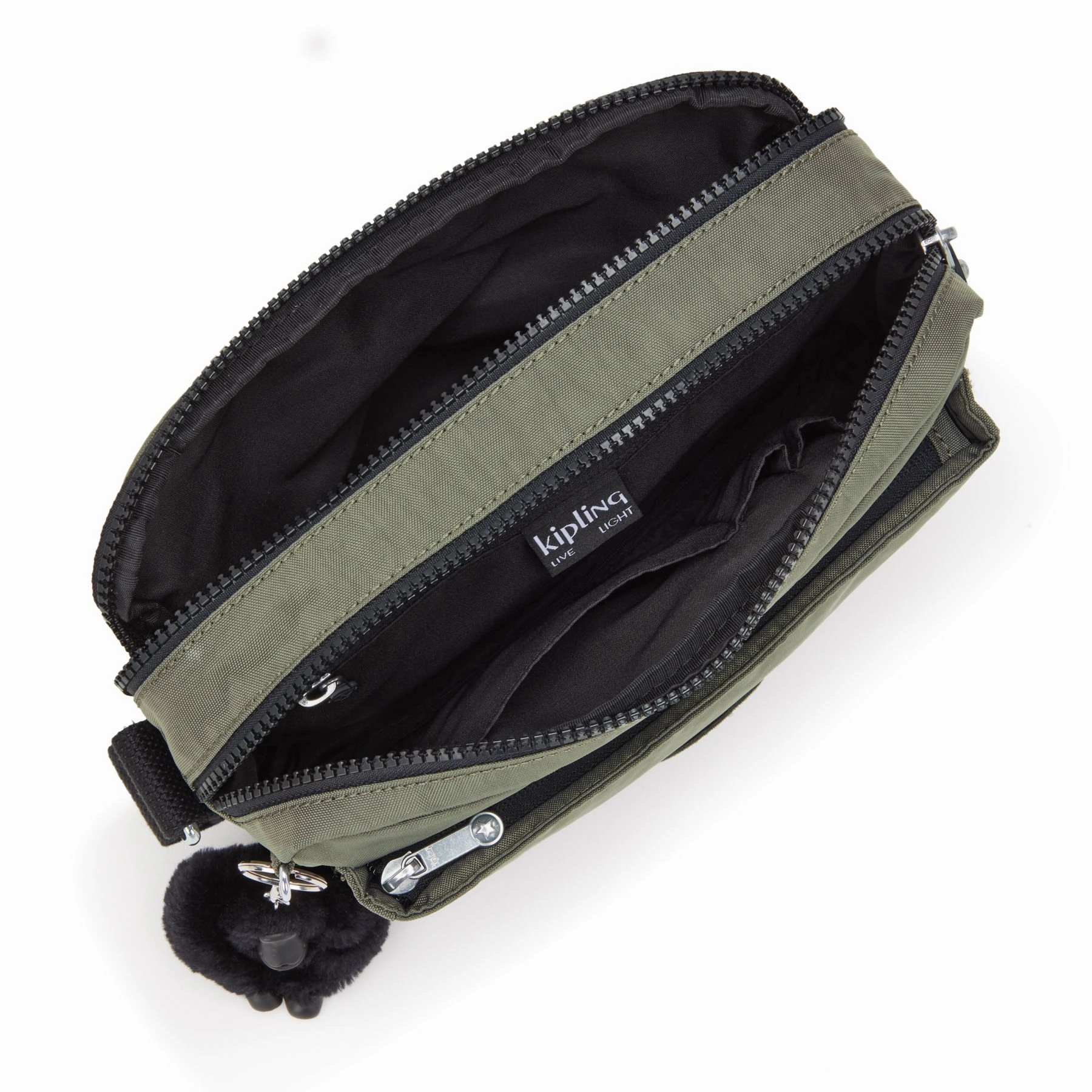 Kipling Abanu Medium Crossbody Bag - Green Moss