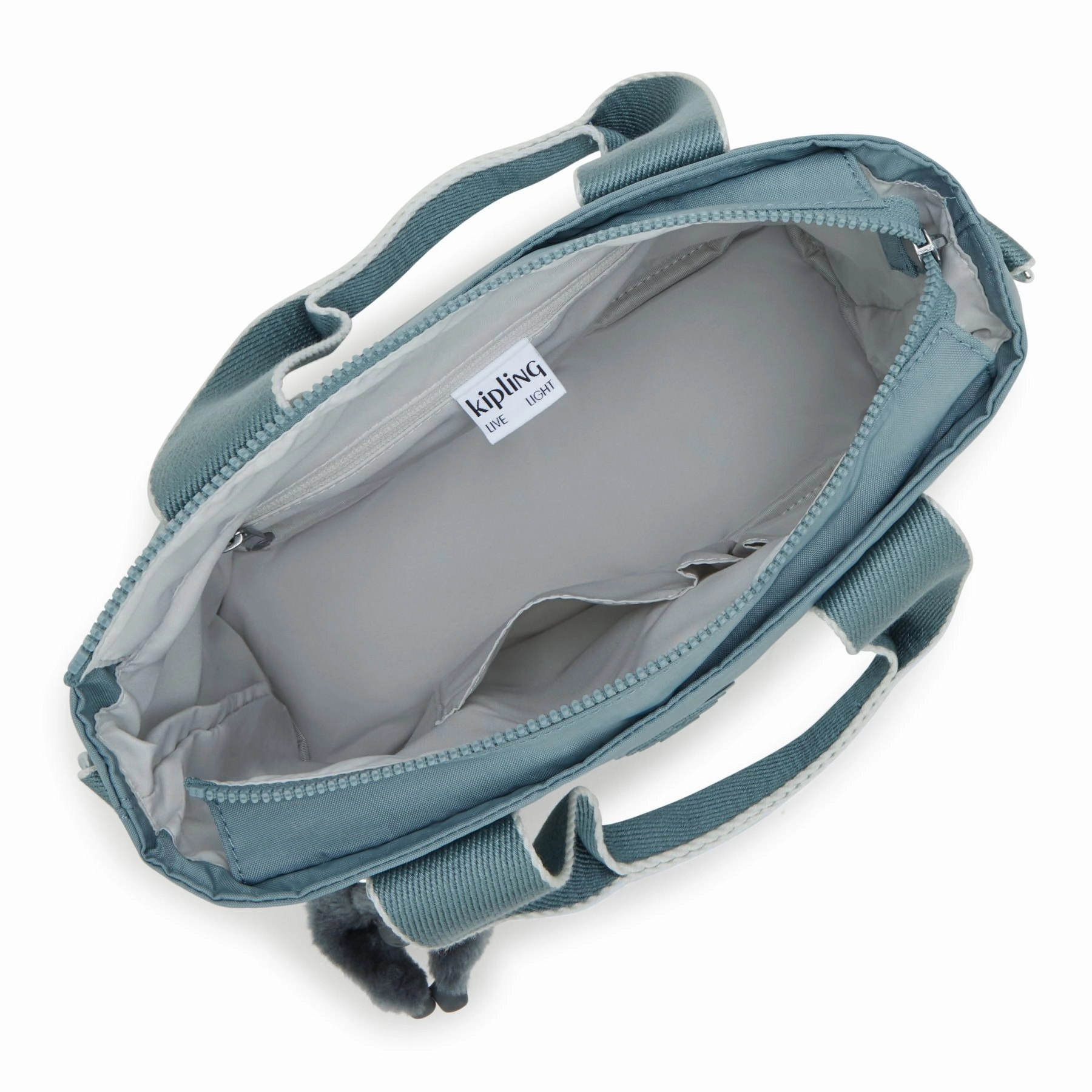 Kipling Minta Medium Tote Bag - Relaxed Grey