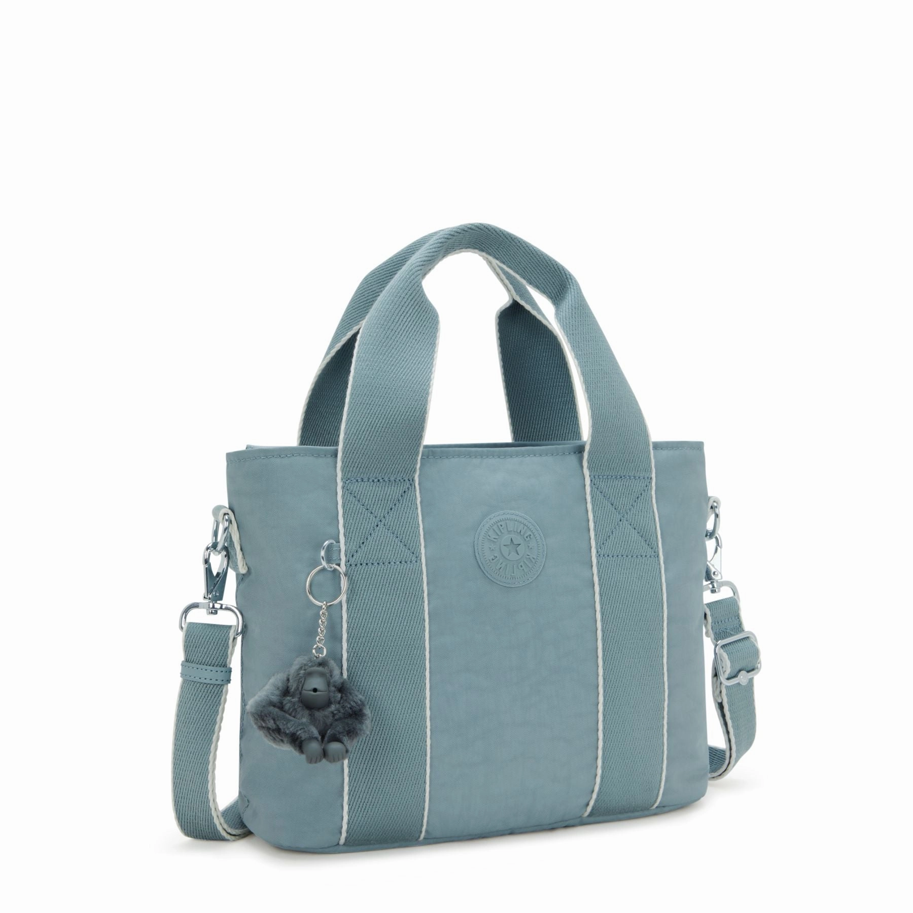 Kipling Minta Medium Tote Bag - Relaxed Grey