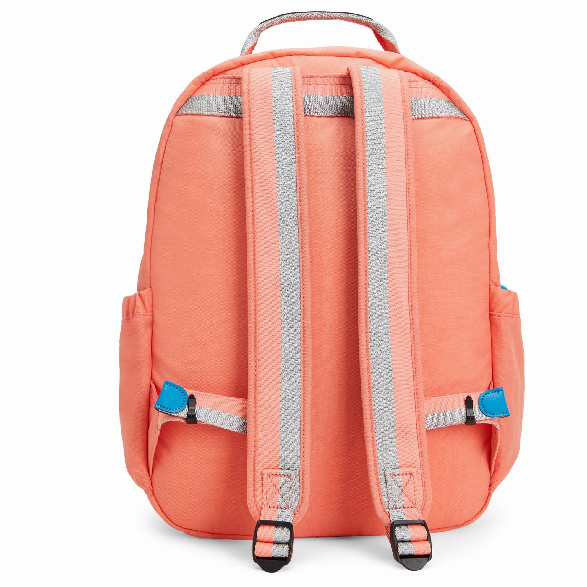 Kipling Seoul Large Nylon 15" Laptop Backpack Cool Coral Shade