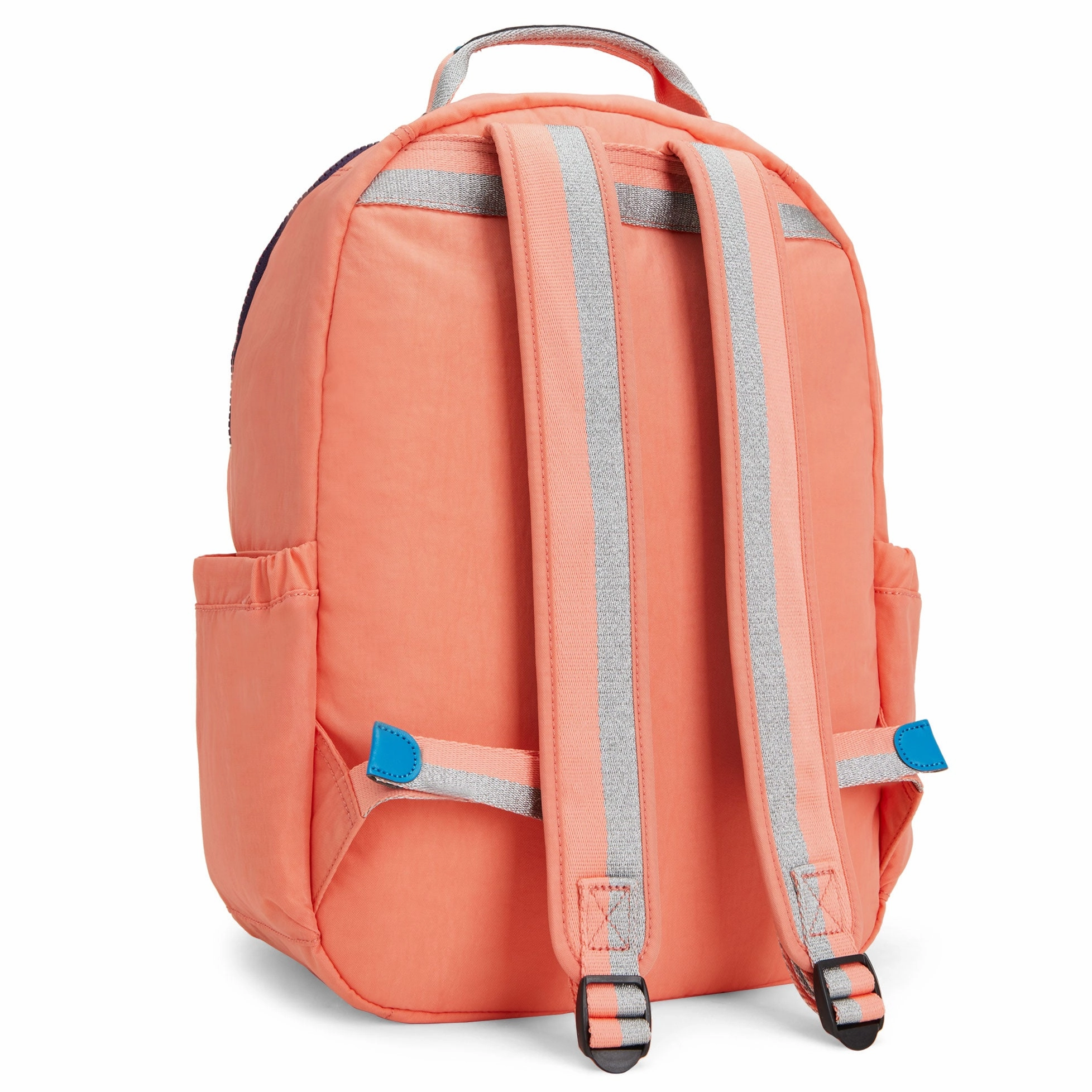 Kipling Seoul Large Nylon 15" Laptop Backpack Cool Coral Shade