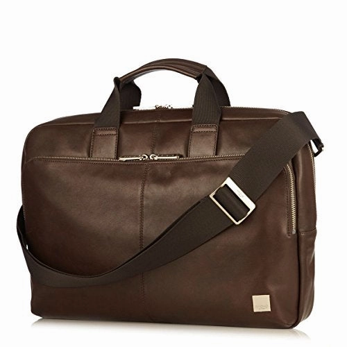 Knomo Luggage Newbury Top Zip Briefcase 11.8 X 16.1 X 4.3, Brown, One Size