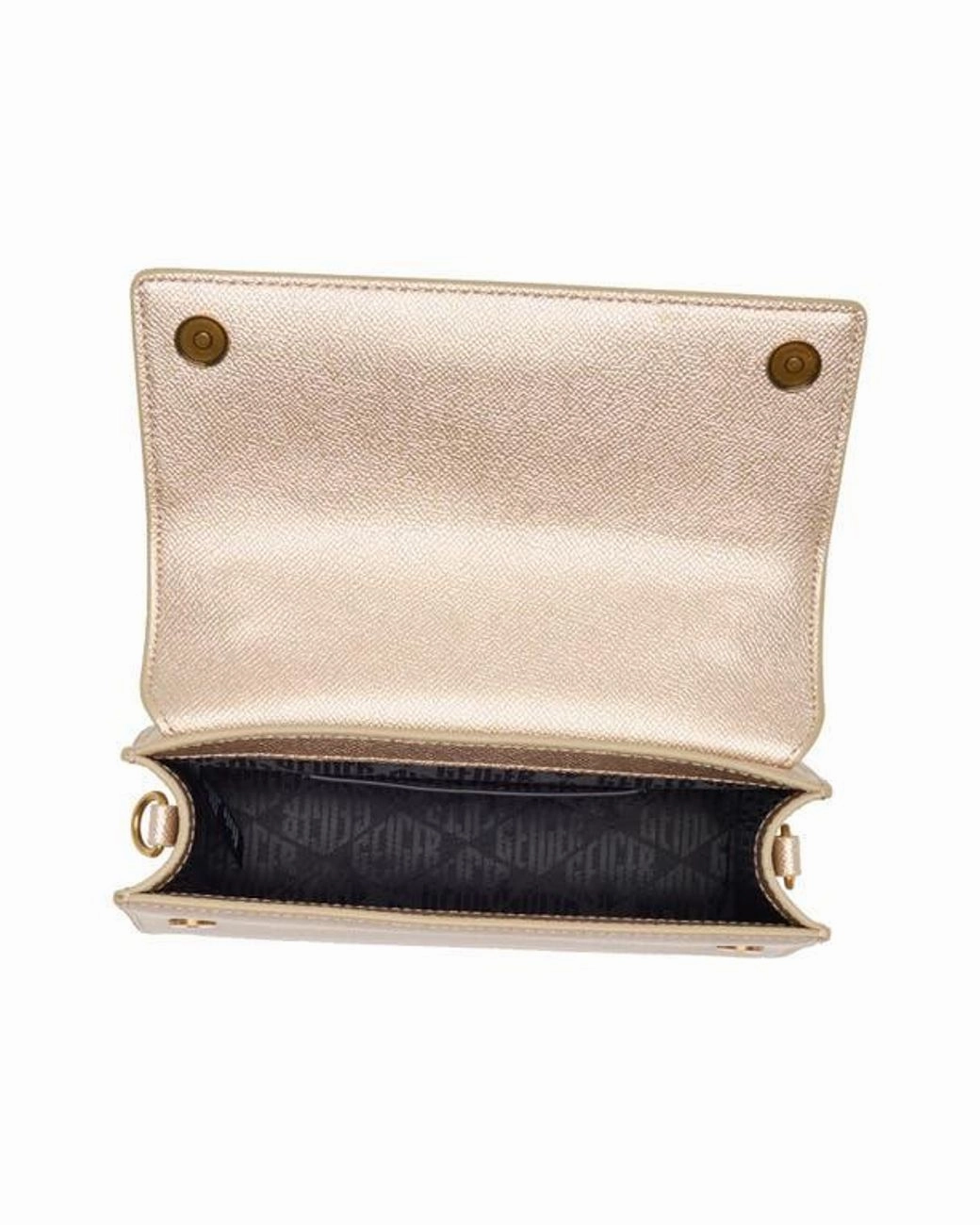 Kurt Geiger Micro Richmond Crossbody Bag-Gold