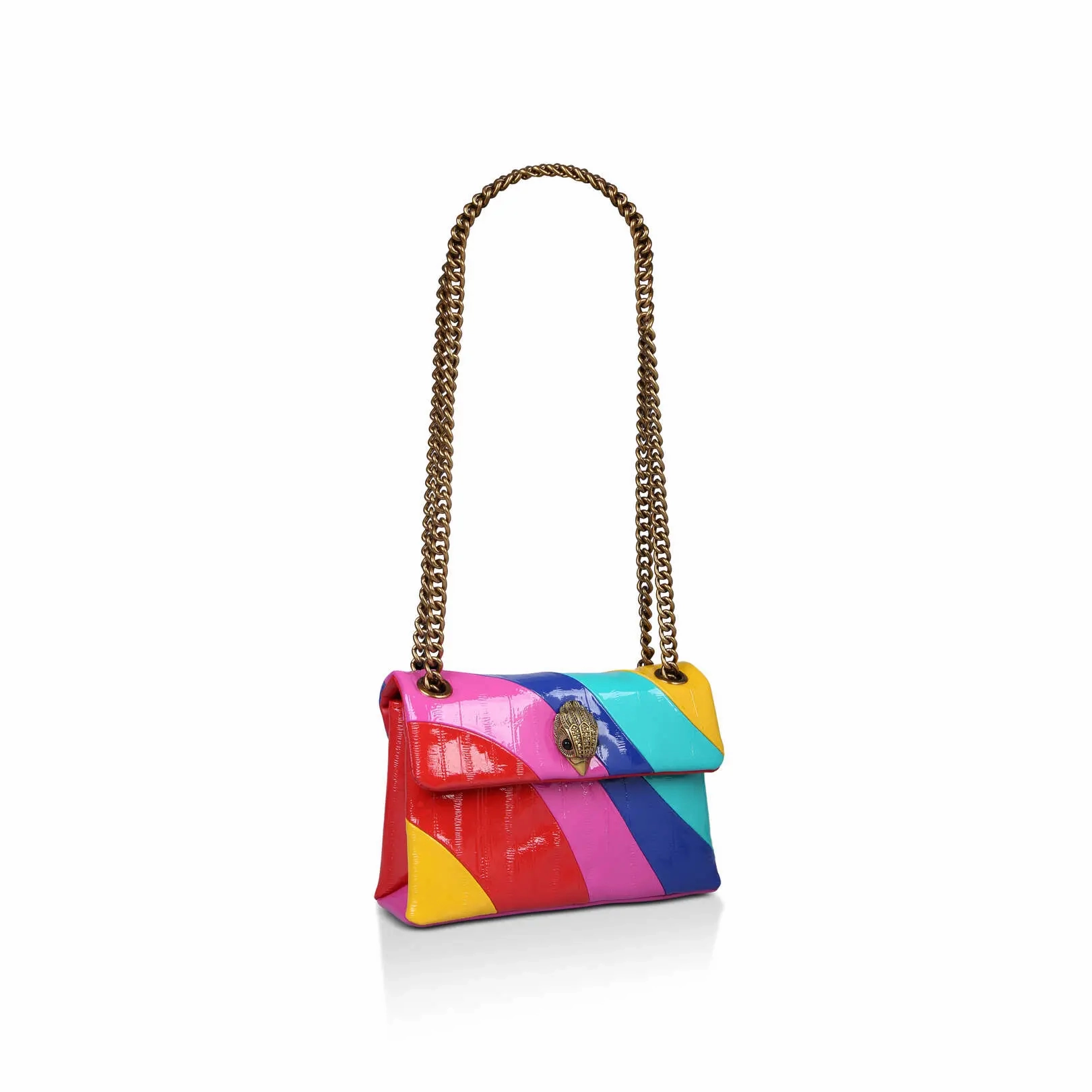 Kurt Geiger Mini Leather Kensington Crossbody bag-Multi