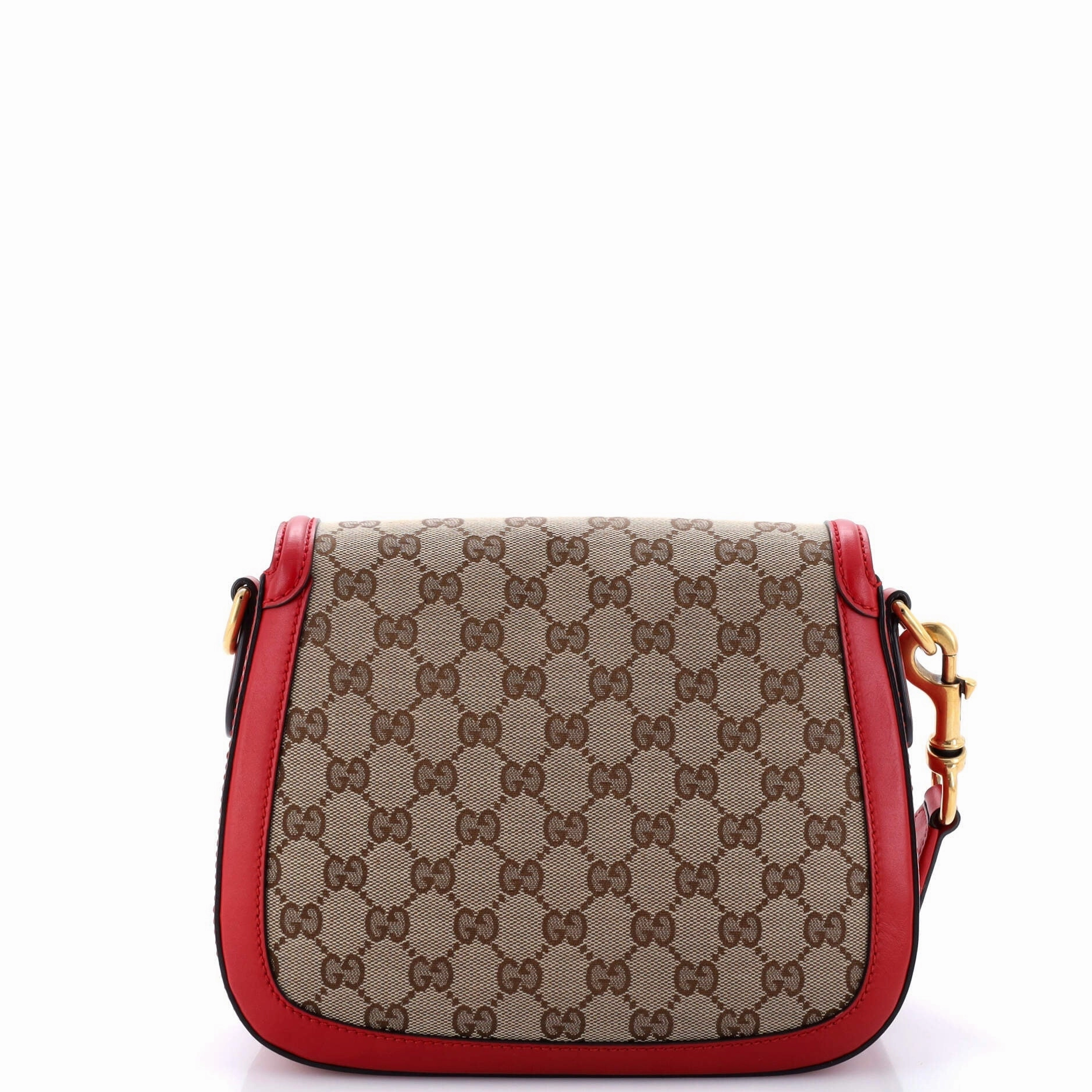 Lady Web Shoulder Bag GG Canvas Medium