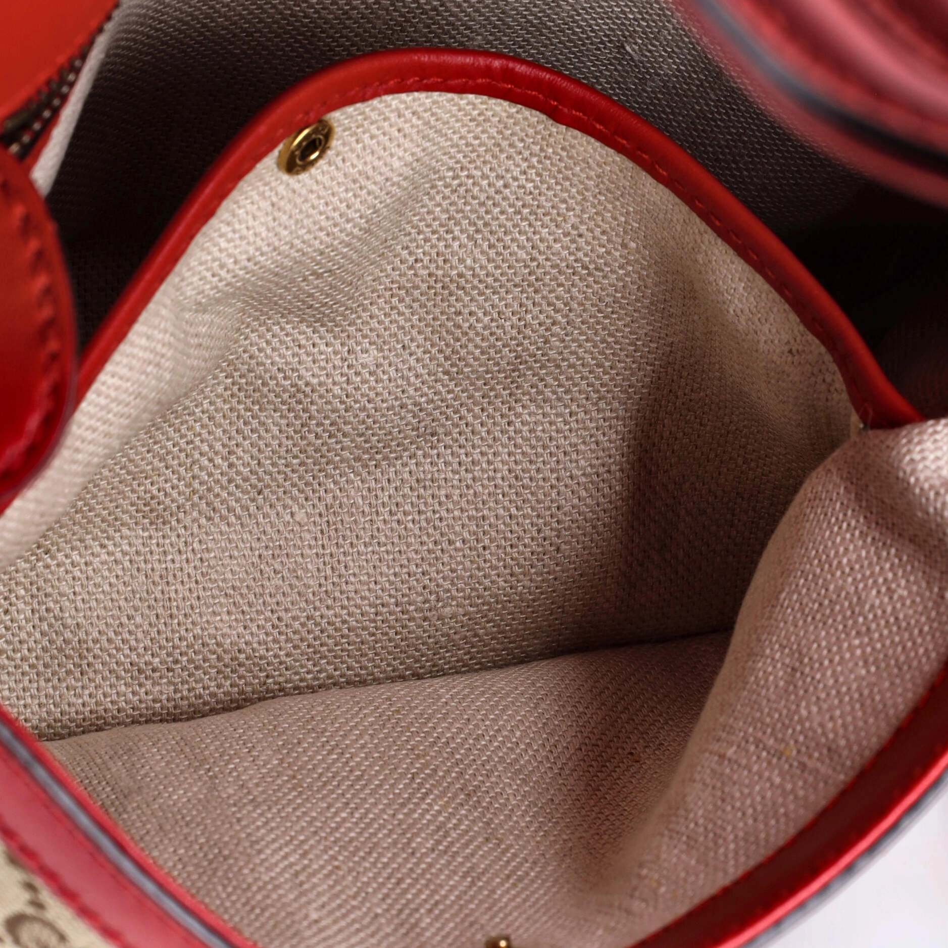 Lady Web Shoulder Bag GG Canvas Medium