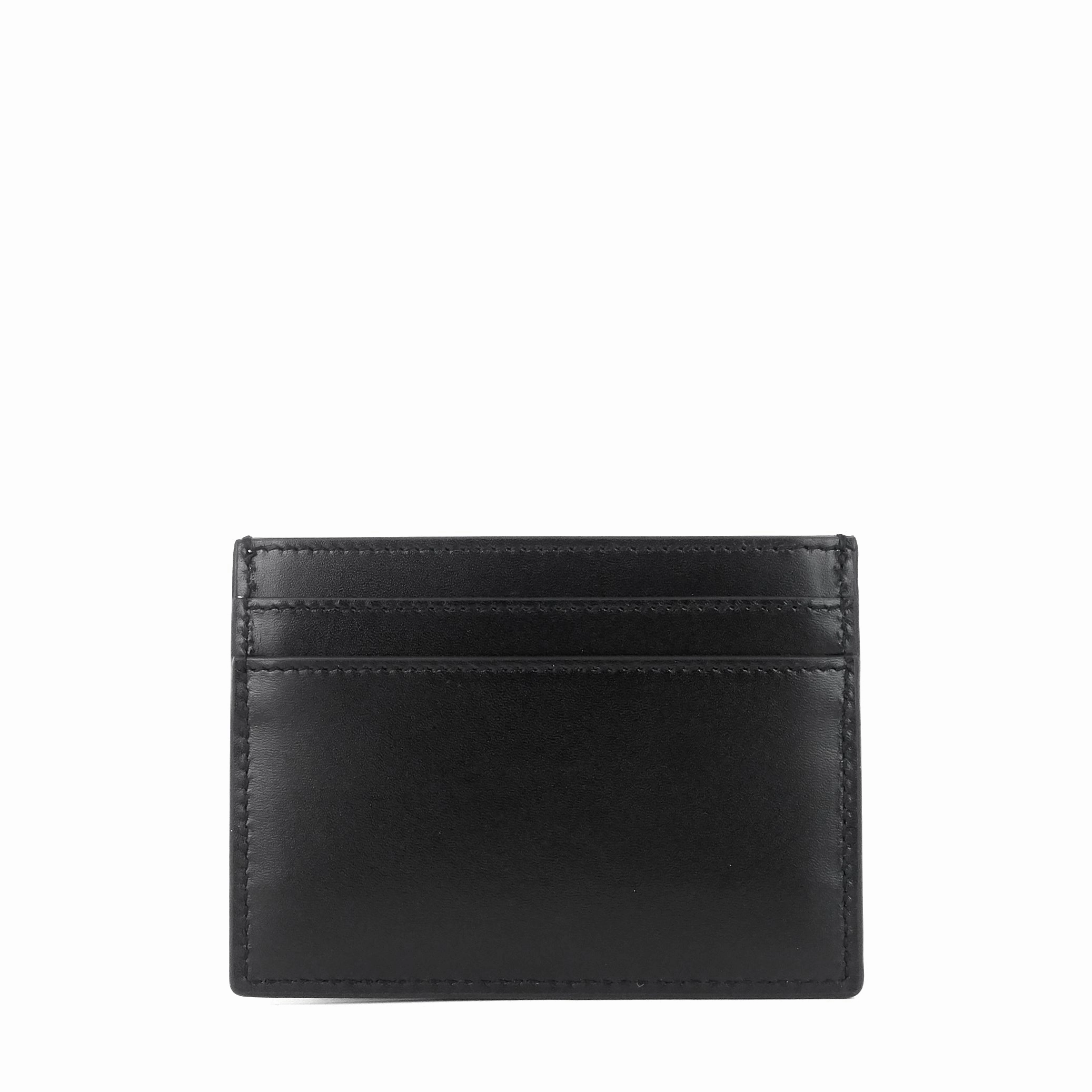 Lambskin Leather Credit Card Holder