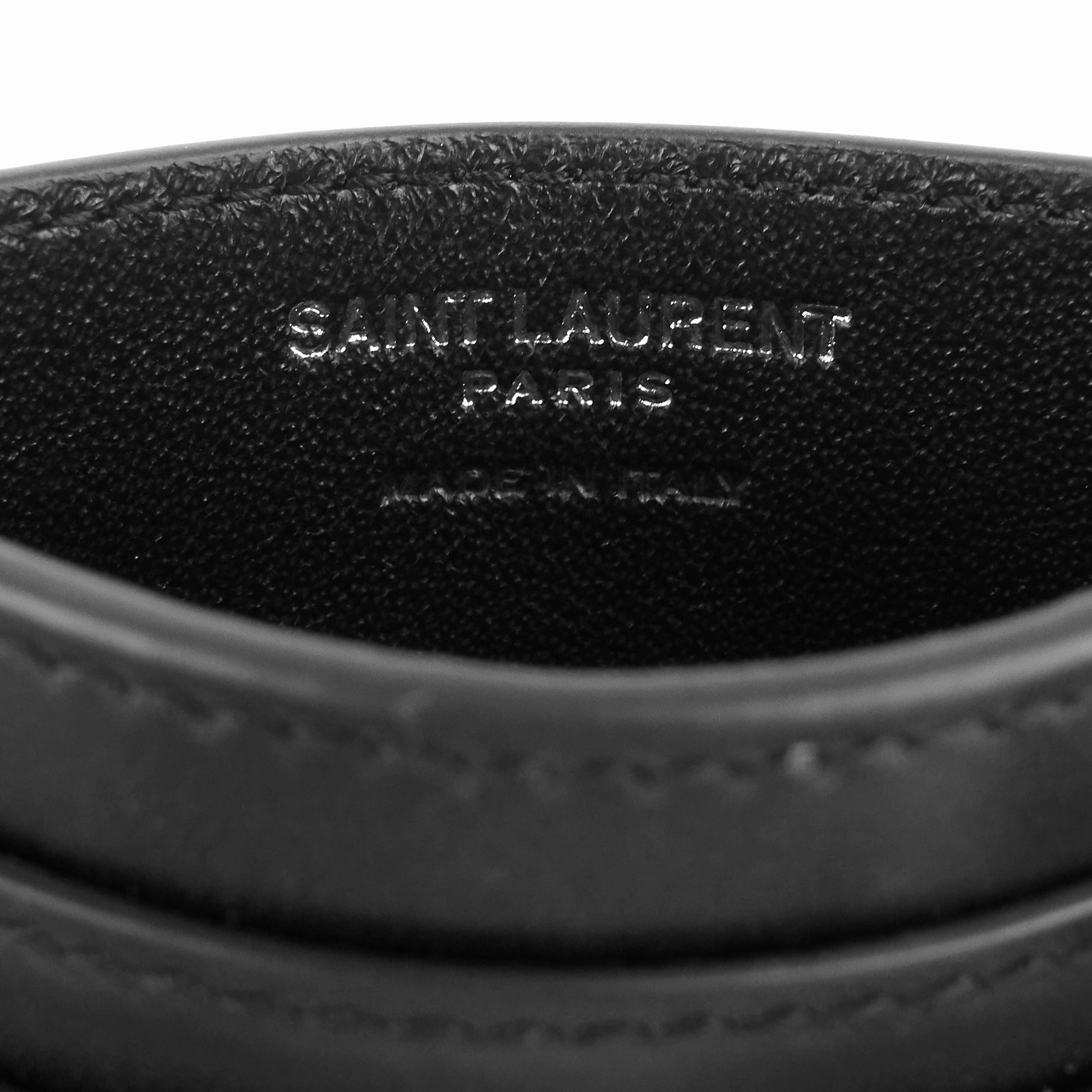Lambskin Leather Credit Card Holder