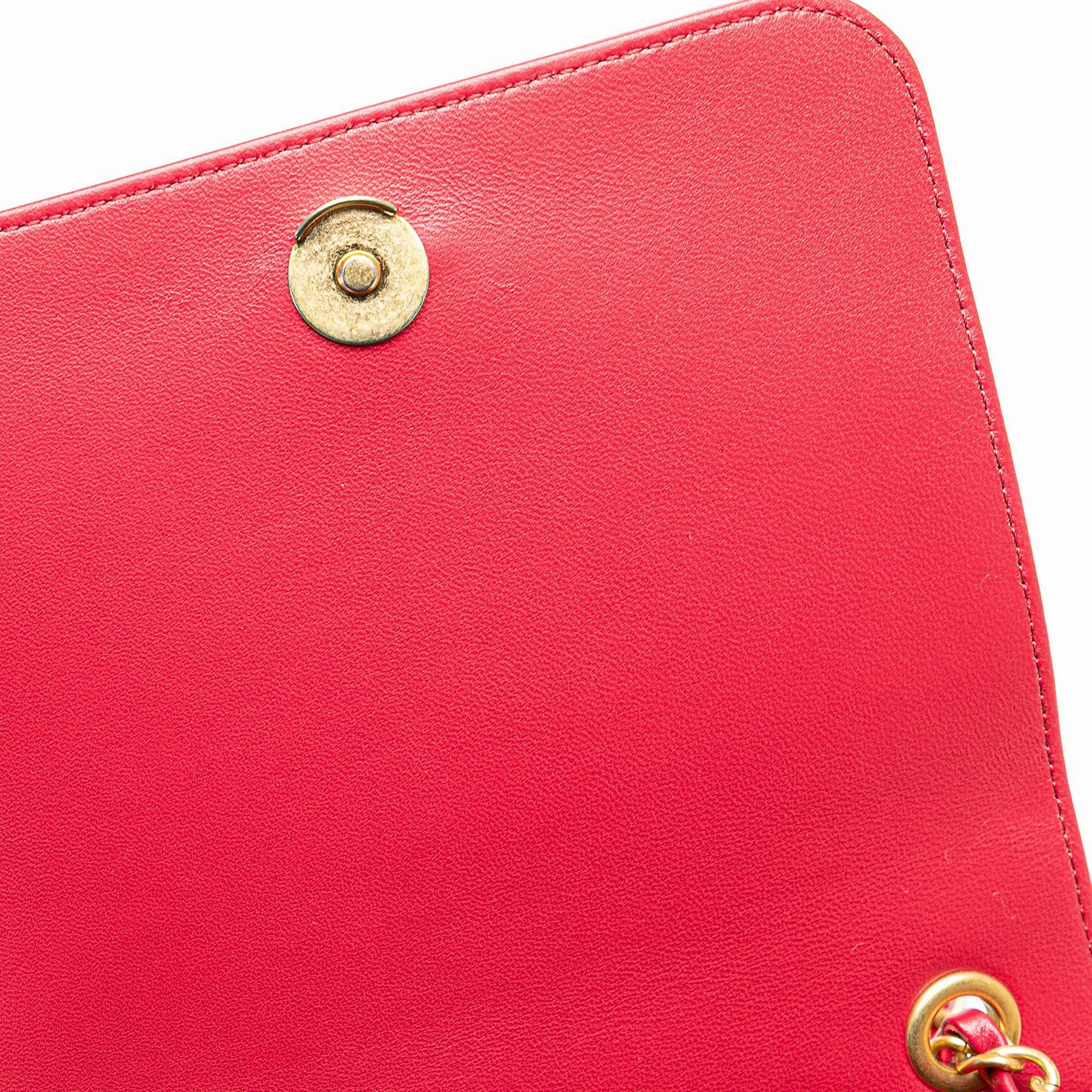 Lambskin Lucky Charms Flap Crossbody