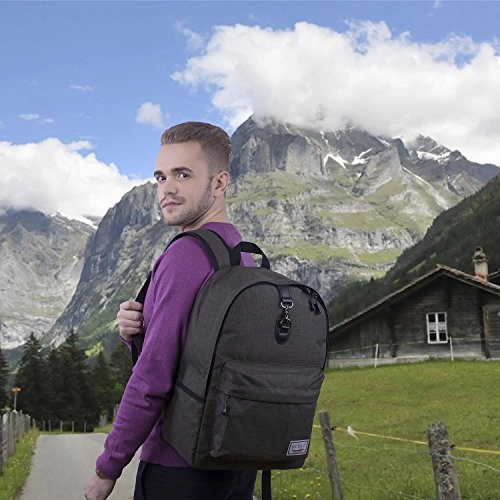 Laptop Backpack-Beyle Anti-Theft Water Resistant Travel Laptop Backpack with USB Charging Port