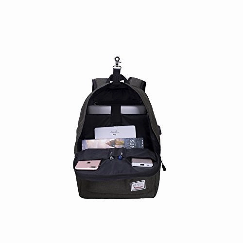Laptop Backpack-Beyle Anti-Theft Water Resistant Travel Laptop Backpack with USB Charging Port