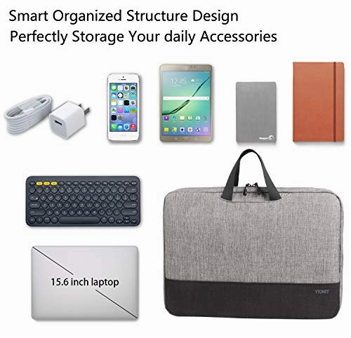 Laptop Bag 15.6 inch,TSA Laptop Sleeve Case, Slim Organizer Protective Case, Notebook Carring