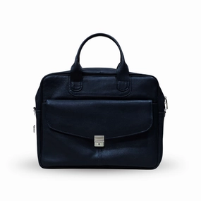 Laptop Bag with Large Front Pocket Blue