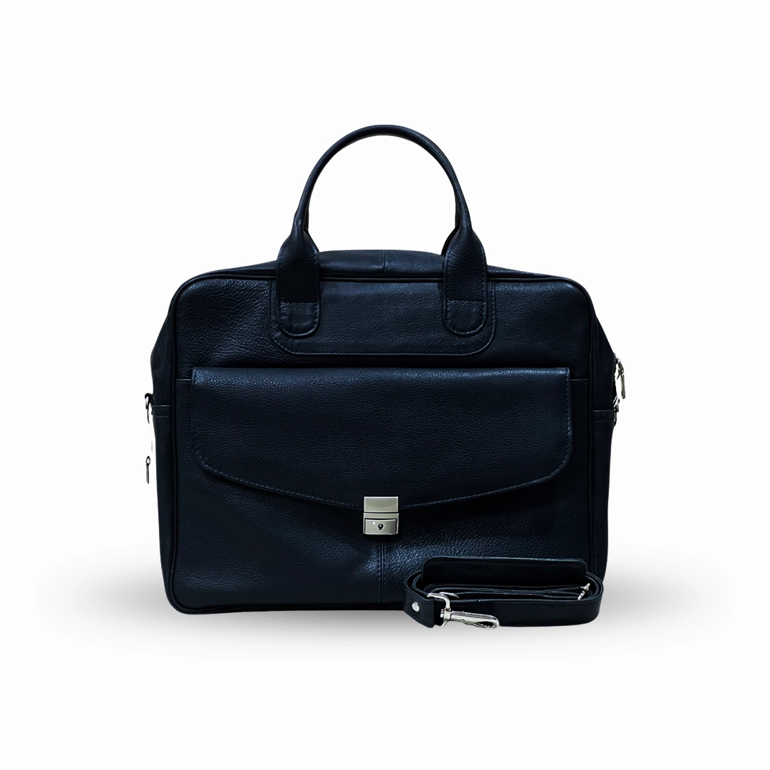 Laptop Bag with Large Front Pocket Blue