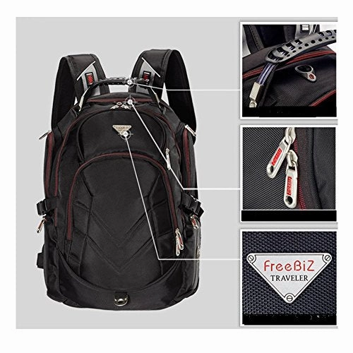 Laptop Large Backpack for 17.3 18.4 Inches Computer Notebbook for Men Students Travel Business