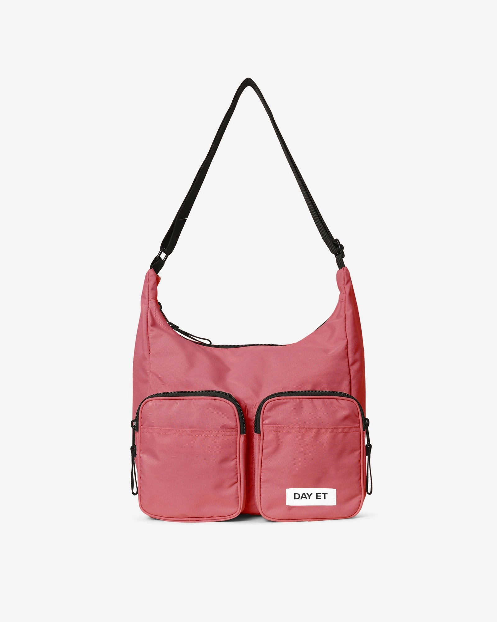 Large Nylon Tri Crossbody Bag