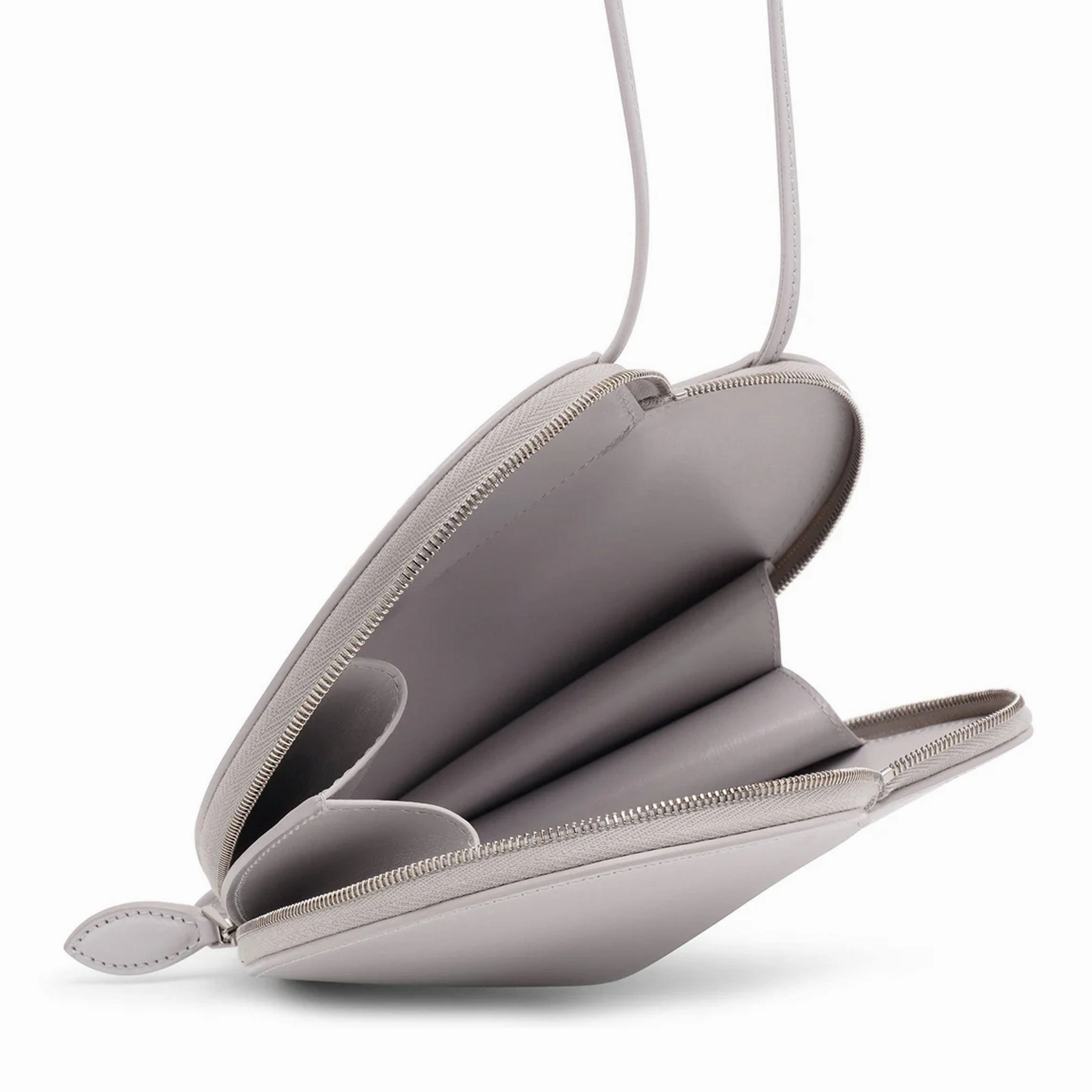 Le Cur Bag Lux Calfskin, Gris Perle