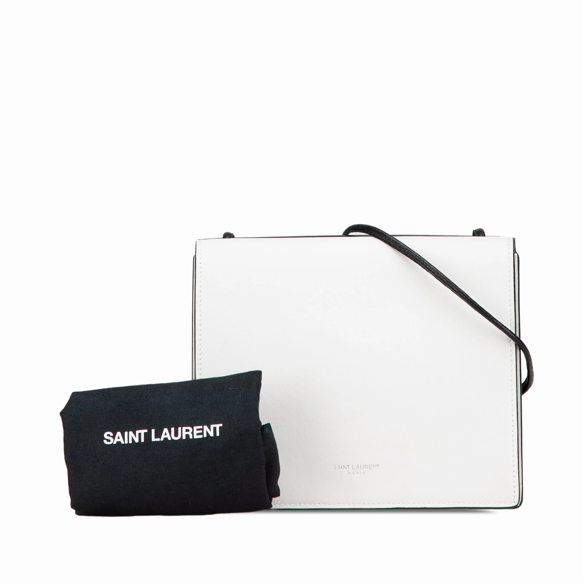 Leather Double Sided Flap Crossbody