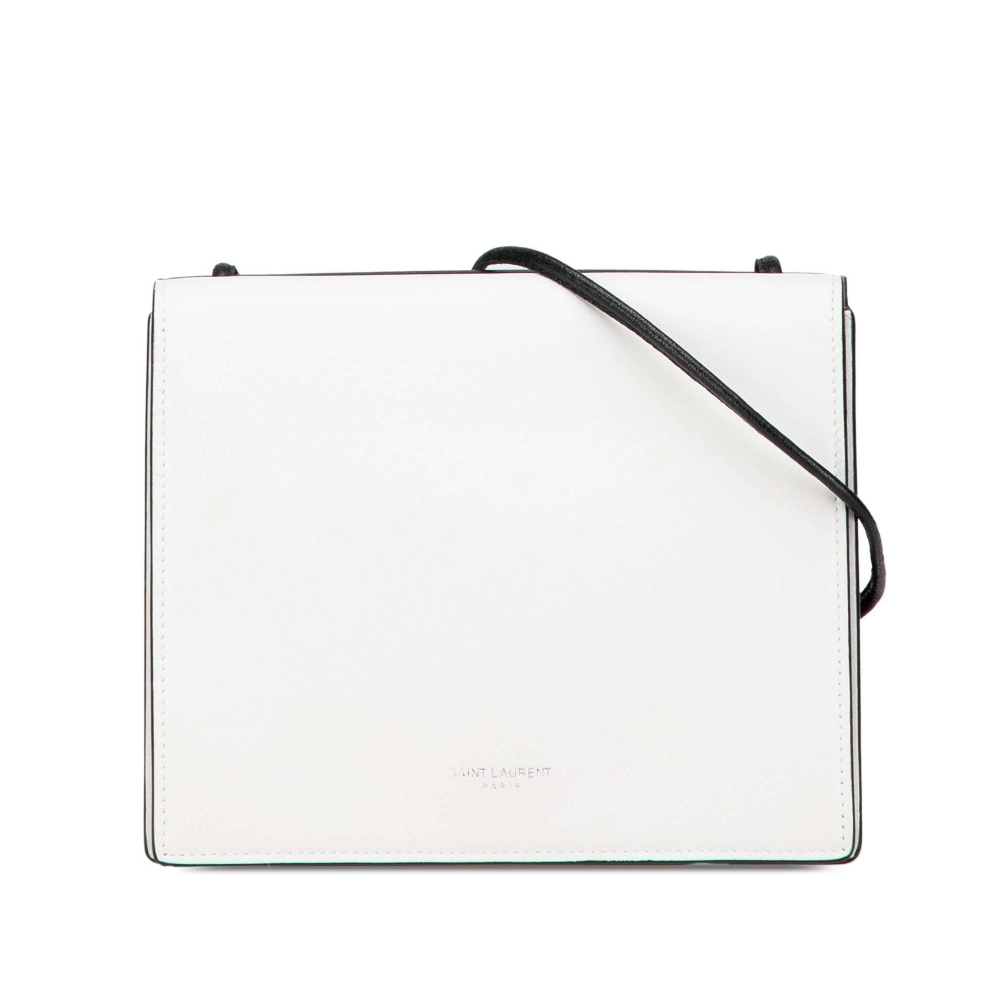 Leather Double Sided Flap Crossbody