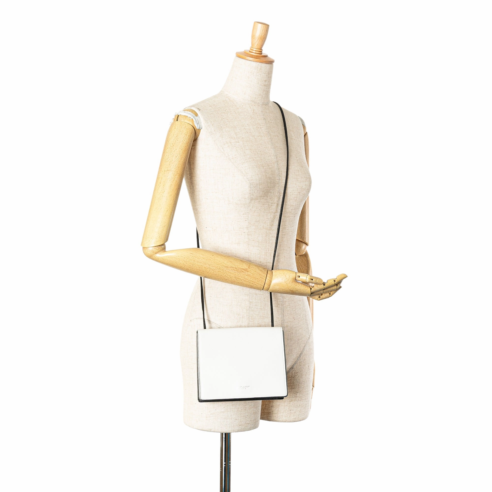 Leather Double Sided Flap Crossbody