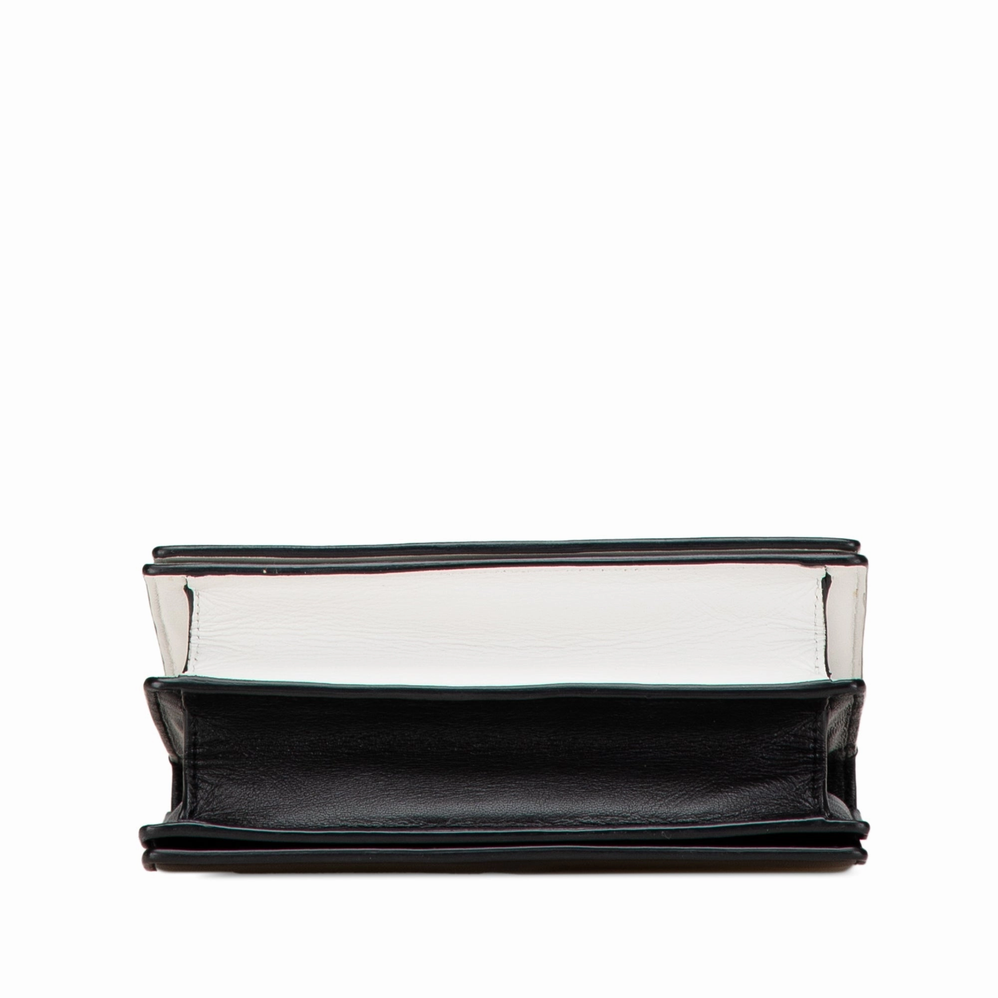 Leather Double Sided Flap Crossbody